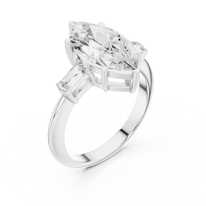 แหวนบิดเงิน10K เครื่องประดับแฮนด์เมดสำหรับผู้หญิง - Product Image 5