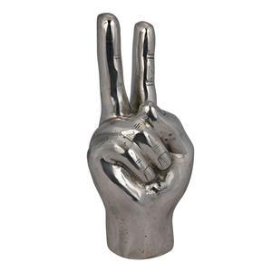 Excelente diseño decorativo Escultura de metal para comedor, sala de estar y espacios de estudio Pieza decorativa de mesa de metal a precios bajos - Product Image 2