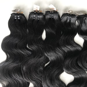 Meilleure qualité cheveux bruts direct entreprise de cheveux vietnamiens nouveau style de 100% extensions de cheveux humains 100 gramme paquet - Product Image 5