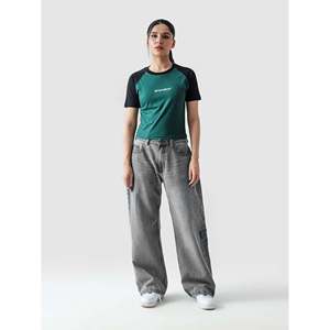 เสื้อยืดเด็กสีเขียวพื้นฐาน ผ้าถักแบบสบายๆ สำหรับใส่ในชีวิตประจำวัน - Product Image 3