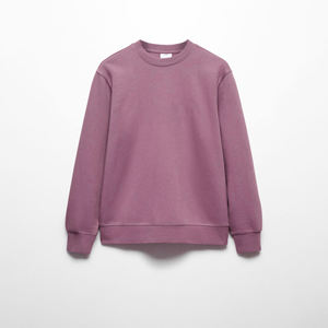 Solid <b>Grey</b> Heavyweight Cotton Sweatshirt Quick Dry Oversized Crewneck Jersey Breathable Custom Logo Yoga Factory-Made Blank - Product Image 2