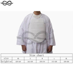 Cómodo protector de pecho Rib Shield para Taekwondo Muay Thai Boxing Competition Hecho de cuero duradero - Product Image 5