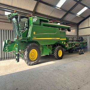 Machines agricoles d'usine 75kw moteur diesel moissonneuse-batteuse de blé de riz de moissonneuse - Product Image 5