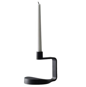 Stylish and Refined Modern <b>Candle</b> <b>Holders</b> Antiqued Metal Finishes in <b>Black</b> Gold Silver for Hotels - Product Image 1