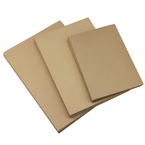 Haute qualité 300g feuilles de papier brun dur carton carton carton bricolage en gros artisanat dessin Art papier épais papier Kraft