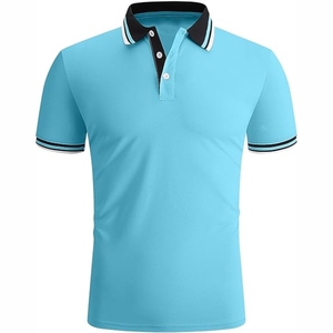 Polos de manga corta para hombre de calidad superior Camisetas Polo de diseño transpirable - Product Image 5