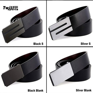 Cinturones de Cuero Vacuno Genuino para Hombre, Hebilla de Acero, Casuales, de Vestir, para Jeans, a la Moda 2024, Personalizables, 3.5cm de Ancho - Product Image 5
