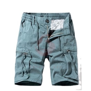 Pantalones Cortos Cargo de Algodón Transpirables de Cintura Media con Múltiples Bolsillos para Hombre, Venta al por Mayor, Ideales para el Verano. - Product Image 2