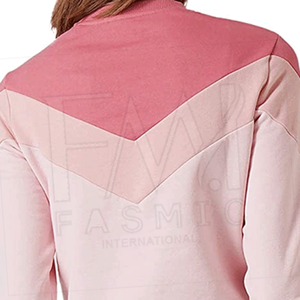 Sweat-shirts pour femmes de haute qualité personnalisables, style sport décontracté, tissu en laine respirant et écologique, imprimé automne, Pakistan - Product Image 6