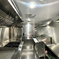 Remolque de Comida Personalizado y Completamente Equipado para Venta de Hot Dogs y Café, Carrito Móvil para Tacos, BBQ, Bocadillos, Café y Helados