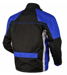 Veste de course pour hommes de taille XL personnalisée en gros en cuir véritable Vêtements de protection d'hiver Poches avant Course automobile moto - Product Image 2