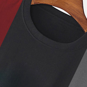 Camisetas de buena calidad para hombre, Camiseta 100% de algodón con cuello redondo para hombre, camiseta profesional informal de tendencia lisa - Product Image 5