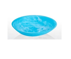 Nhựa Epoxy thân thiện với môi sang trọng thanh lịch Teal Bow <span class=keywords><strong>salad</strong></span>/trái cây lưu trữ quà tặng handmade nhà ăn bát - Product Image 3