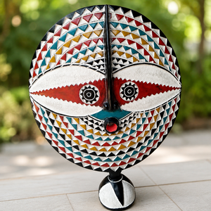 Masques décoratifs africains en gros – Artisanat kenyan fait main - Product Image 2