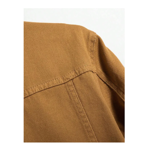 Veste en jean rétro style américain décontracté à manches longues pour hommes Veste en jean solide - Product Image 6