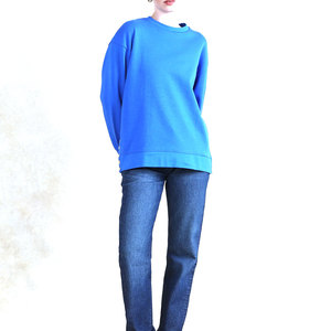 Sudadera con Capucha de Invierno al por Mayor, Holgada, Deportiva, Formal, Informal, para Mujer, 100% Algodón, Felpa, con Logotipo Frontal - Product Image 5