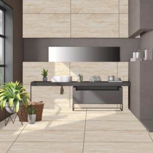 La soie de regard de pierre 3D populaire de conception de haute résolution couvre de tuiles des carrelages imprimés par Digital de 60x120cm en porcelaine pour l'hôtel. - Product Image 1