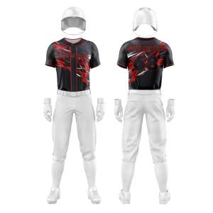 Impresión digital uniformes de béisbol en blanco al por mayor sublimación personalizada malla béisbol Jersey adultos profesional béisbol Jersey - Product Image 5