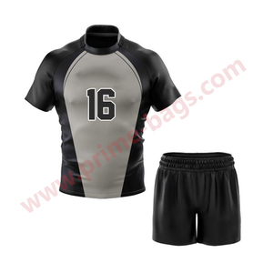 Maillot de rugby personnalisé pour hommes et femmes Vêtements de football pour jeunes pour les joueurs Ensembles d'uniformes de rugby à l'école Respirant - Product Image 4