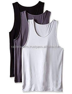 Camisetas sin Mangas Transpirables y Ecológicas de Estilo Urbano para Hombre, de Algodón/Fibra de Bambú - Product Image 2