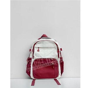 Lightweight Korean Style Fashion Waterproof Zipper Closure Anti-Theft School <b>Backpack</b> for <b>University</b> College Students - Product Image 1