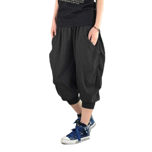 Pantalon de jogging surdimensionné en polaire pour hommes, design entièrement personnalisable, pantalon d'hiver élégant à entrejambe tombant-grande taille, vente en gros - Product Image 3