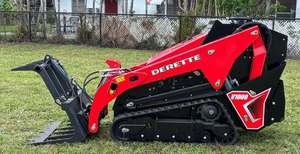 Nueva Minicargadora V1000 2025 de 25 HP con Motor Diésel Kubota, Cucharón y Garra, Bomba de Motor, 5 Años de Garantía, Excavadora de 5 Toneladas - Product Image 5