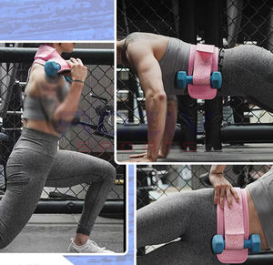 Ceinture de poussée de hanche en néoprène antidérapante personnalisée pour l'entraînement avec haltères, service OEM, vente en gros - Product Image 3