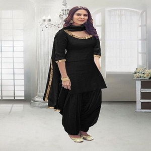 Vêtements de fête de mariée lourds de créateurs, costumes et robes en coton costumes de pelouse pakistanais costumes punjabi pataila - Product Image 2