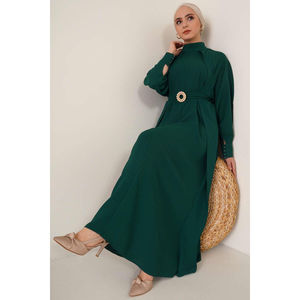 Nouvelle saison vêtements islamiques d'hiver pour femmes robe Abaya caftan tunique Dubaï mode islamique musulmane robes islamiques de fabrication turque - Product Image 6