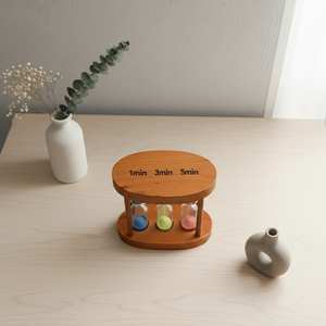 Reloj de Arena de Vidrio de Buena Calidad 8100311, 15 ml, Portátil, Duradero, Diseño Nórdico, Seguro y Suave para Oficina/Hogar, Momentos Críticos - Product Image 2