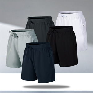 Pantalones cortos para hombre con bolsillos con cremallera, pantalones cortos atléticos de secado rápido para correr, pantalones cortos transpirables activos para gimnasio, envío DDP - Product Image 6