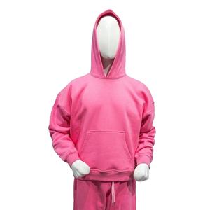 Sudadera con Capucha Informal Personalizada de Algodón y Felpa, Color Sólido, Transpirable - Product Image 4