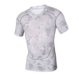 Rash Guard para hombre hecho a medida, ropa deportiva estirable de alta calidad, mejor precio, impresión sublimada larga para MMA para entrenamiento - Product Image 1