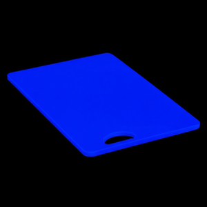Planche à découper en plastique 40x30cm bleue en polyéthylène, conforme HACCP, compatible lave-vaisselle - Product Image 3