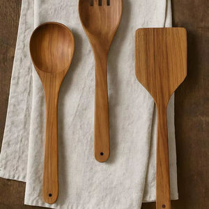 Cucharas de Madera de Buena Calidad, Cucharas de Madera Natural para Mezclar, Degustar, Sopa, Café, Ensalada - Product Image 5