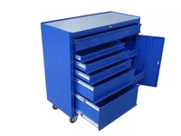 Chariot à outils en métal personnalisé Super ergonomique de haute qualité pour atelier en acier à 8 tiroirs