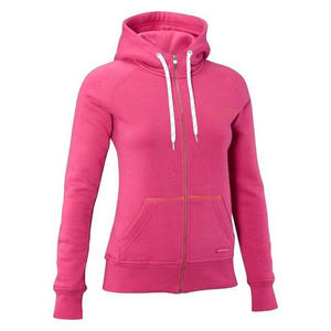 Sweat à capuche oversize pour femme 100% coton-polyester polaire lavage acide et techniques imprimées pour l'hiver - Product Image 3