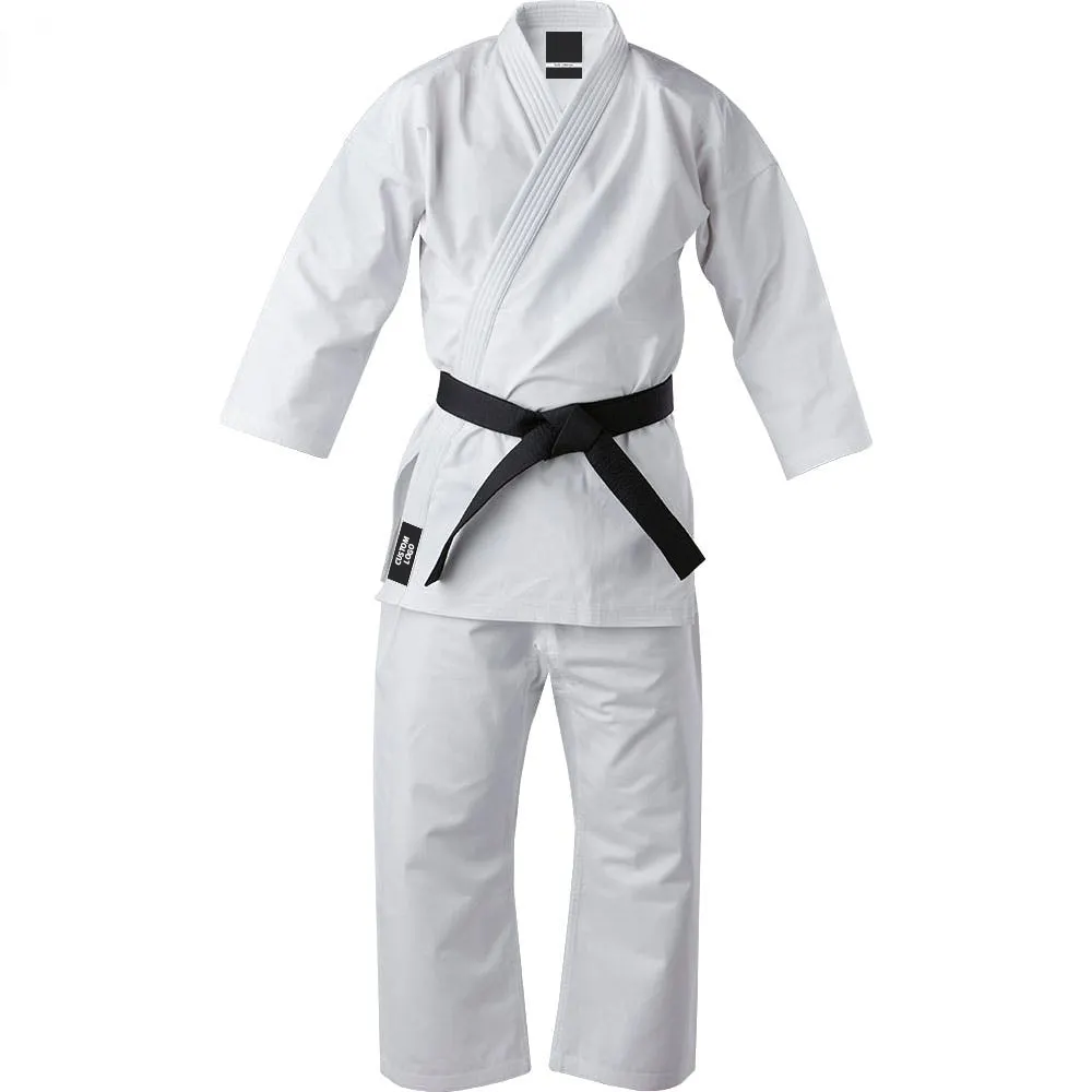 Đồng Phục Taekwondo Trắng Mới Cho Nam Nữ Trẻ Em BCollar Karate Judo Dobok Cùng Quần Áo Tay Áo