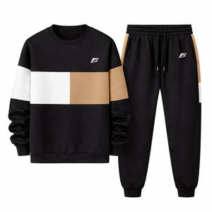 Conjunto Deportivo Unisex al por Mayor, Sudadera y Pantalones de Chándal de Color Personalizado, Ropa Deportiva, Proveedor B2B de Marca Privada OEM - Product Image 1