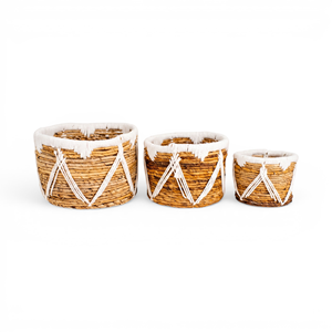 Mini panier de rangement en macramé TDH - Product Image 1
