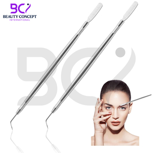 Outils de rehaussement des cils en acier inoxydable, 2 pièces, prix raisonnable, produit populaire, antidérapants, faciles à utiliser - Product Image 2