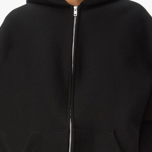 เสื้อฮู้ดมีซิปสำหรับผู้ชาย, เสื้อมีฮู้ดเนื้อผ้านุ่มระบายอากาศได้ดีอุปกรณ์ฝึกขนแกะสำหรับฤดูหนาว - Product Image 5