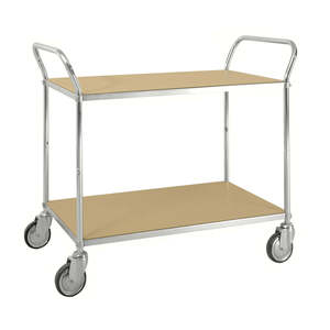 "Industrial Four-Wheel <b>Tool</b> Storage <b>Trolley</b> with Customizable Steel Frame" - Product Image 1