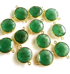 Fait à la main 10mm solaire Quartz lunette connecteur charme Double Bali connecteur bijoux en argent prix de gros toutes les tailles - Product Image 4