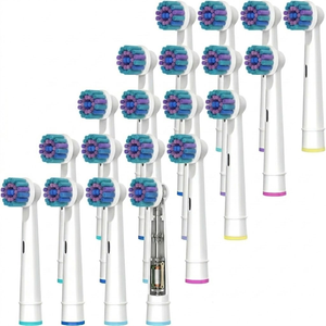48h Antibacterial Defense Round Replacement <b>Toothbrush</b> <b>Heads</b> Generic for Oral Bs Electric Refills Wholesale OEM Factory - Product Image 1
