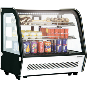 ตู้แช่เย็นแบบตั้งโต๊ะขนาด 120 ลิตร สำหรับโชว์ตู้แช่แข็งและตู้เย็น - Product Image 1