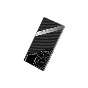 Funda Protectora de Silicona con Diseño de Fibra de Carbono para Samsung Galaxy S23 Ultra, Protección para la Cámara, Color Negro - Product Image 5