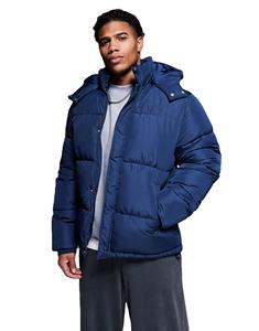 Nouvelle veste bouffante légère de haute qualité pour hommes tenue décontractée veste d'hiver coupe régulière hommes veste bouffante utilisation en plein air confortable - Product Image 1