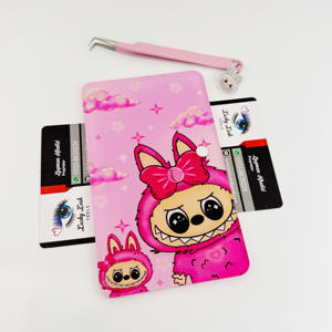 Wholesale Handmade Acrylic <b>Magnetic</b> Lash Extension Tile Modern Rectangle Shape Professional Salon Use Customized Color Private - Product Image 6